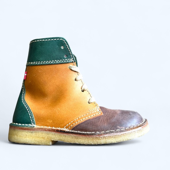 DUCKFEET Faborg Multicolor Danish Leather Boots Size 39 Model 4600 - Picture 1 of 16